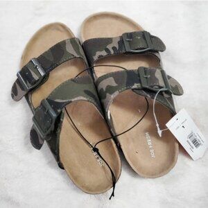 Kids Camo Slide DOUBLE  Strap Buckle